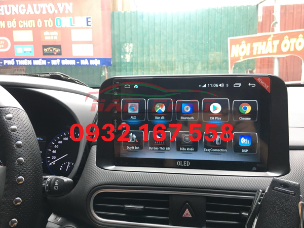 Màn hình Android cho Hyundai Kona