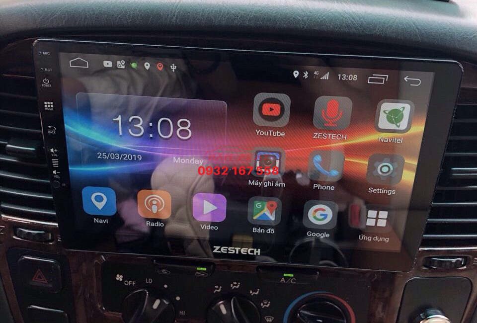 Màn hình Android cho Toyota Land Cruiser