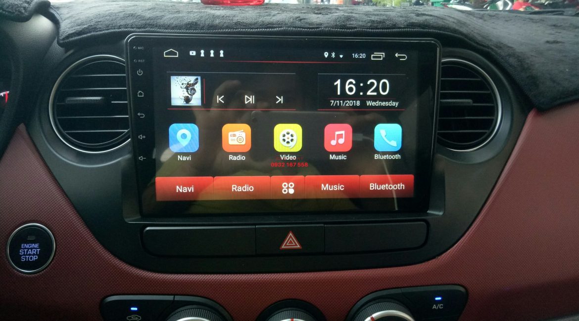 Màn hình Android cho Hyundai i10
