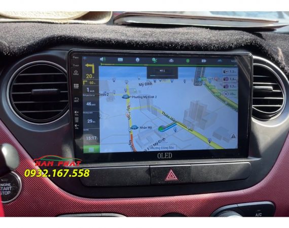 Màn hình Android Oled cho Hyundai Grand i10
