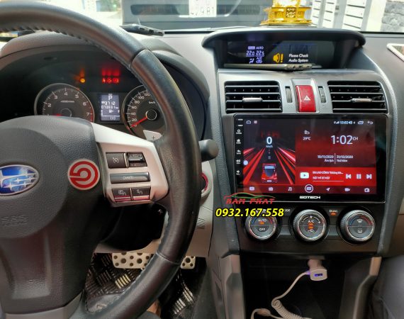 màn hình Android Gotech GT8 Max cho Subaru Forester